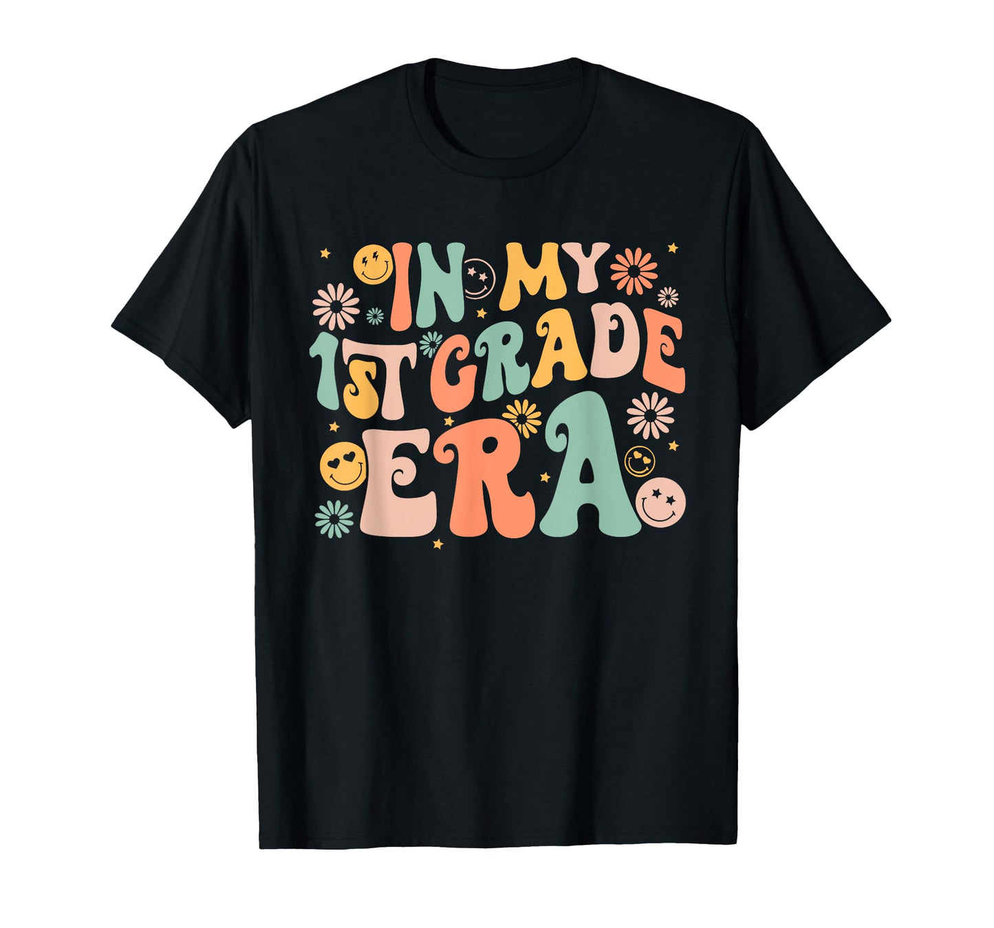 In My First Grade Era Retro 1st Back to School T-Shirt