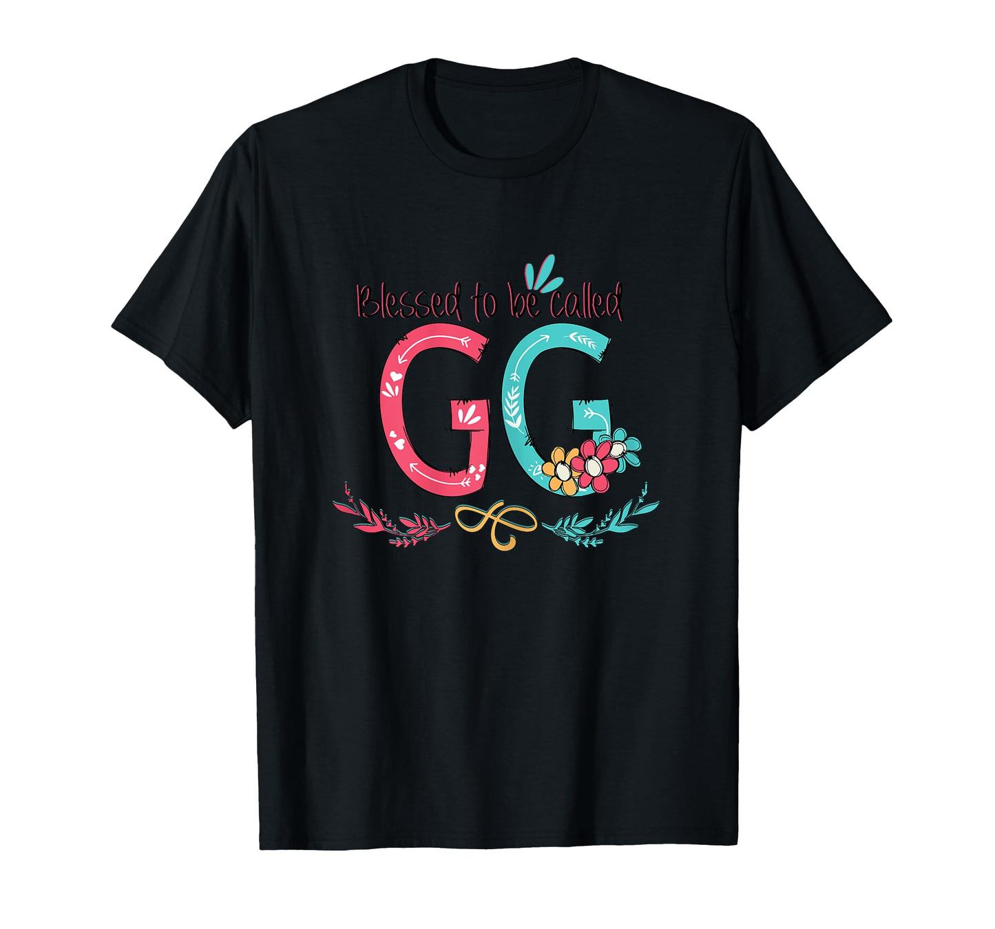 Blessed to be called GG Colorful gifts-Grandma tee T-Shirt