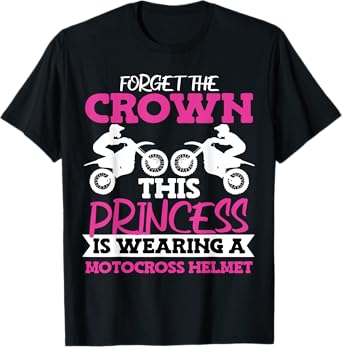 Motocross Dirt Bike Girl T-Shirt