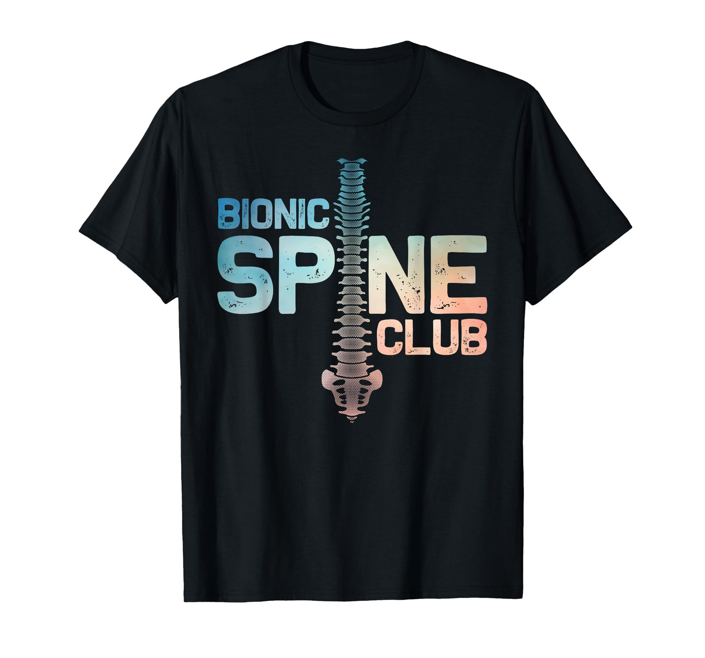 Post Spine Surgery Art For Men Women Bionic Spine Surgery T-Shirt