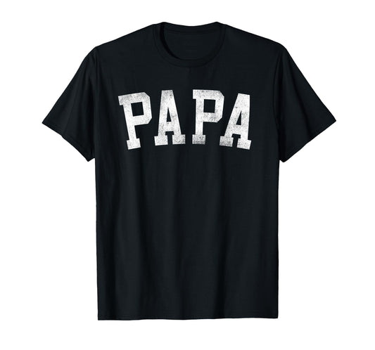 Papa - Classic Bold Font Father's Day Papa T-Shirt