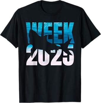 2025 Week Animal Sea Shark Lover Matching Squad Beach Ocean T-Shirt