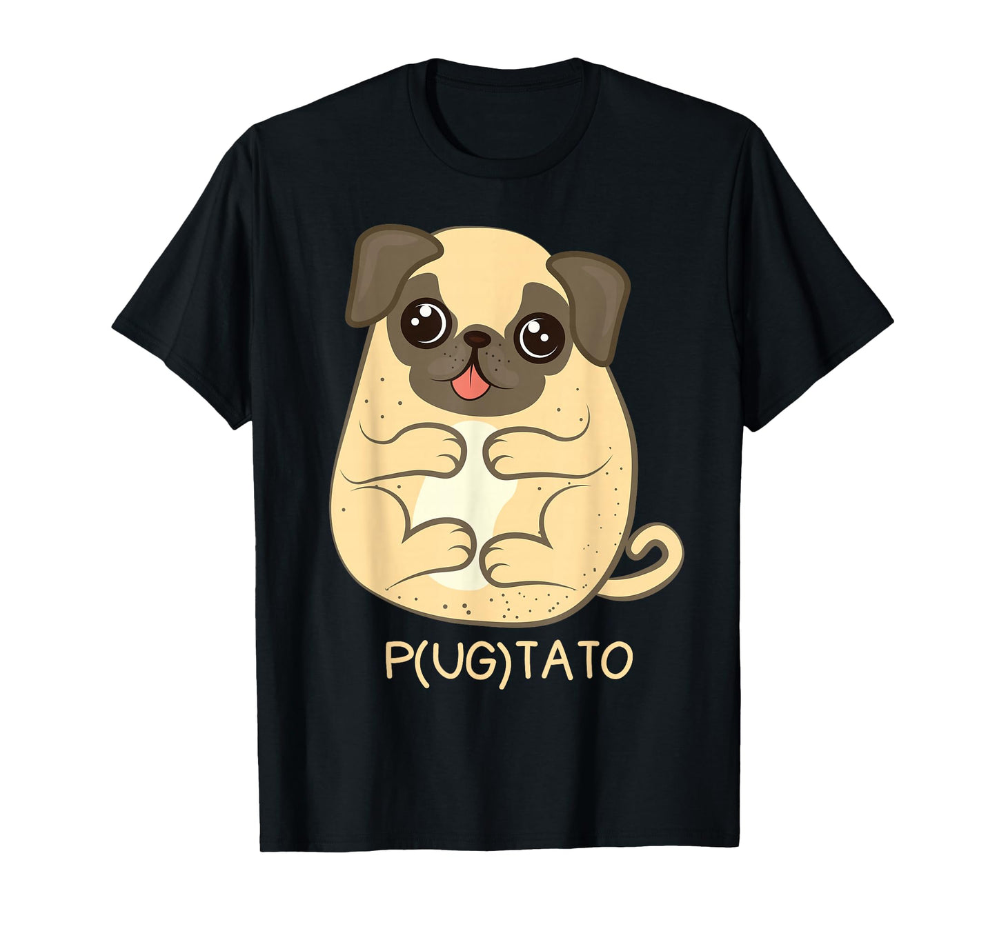 Pugtato Pug Potato Dog Lover T-Shirt Gift T-Shirt