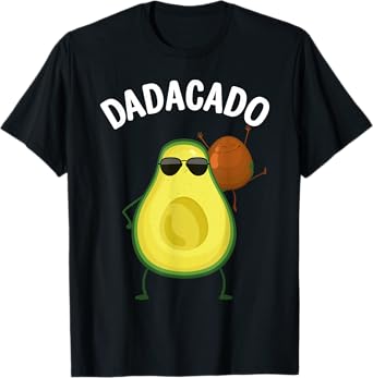 Cute Avocado Design For Dad Men Fruit Avocado Pear Lovers T-Shirt