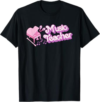 Women Music Teacher Back to School Music Education Students T-Shirt
