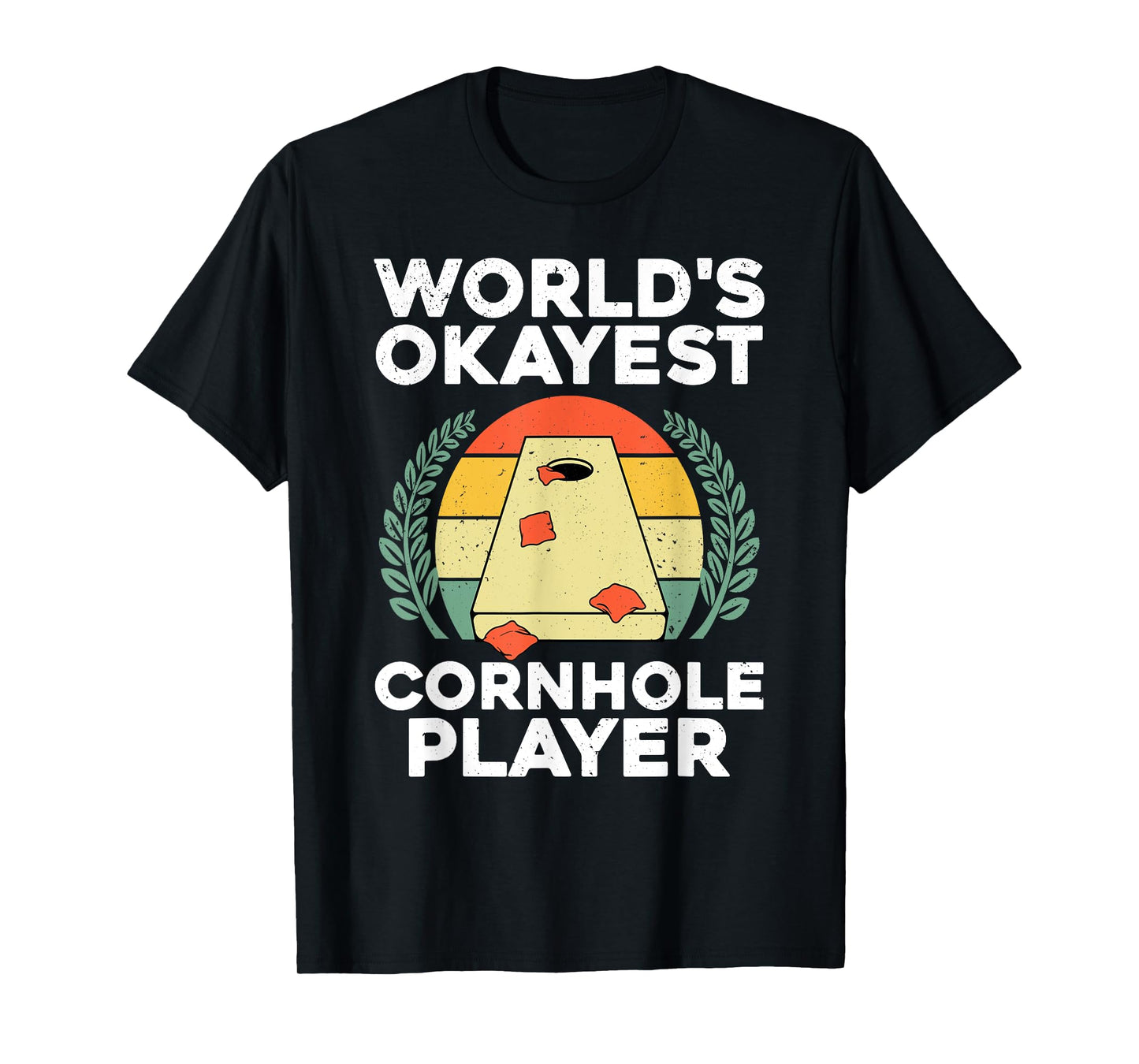 Cool Cornhole Design For Men Women Corn Hole Cornhole Player T-Shirt