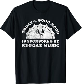 Funny Cute Retro Vintage Reggae Music T-Shirt