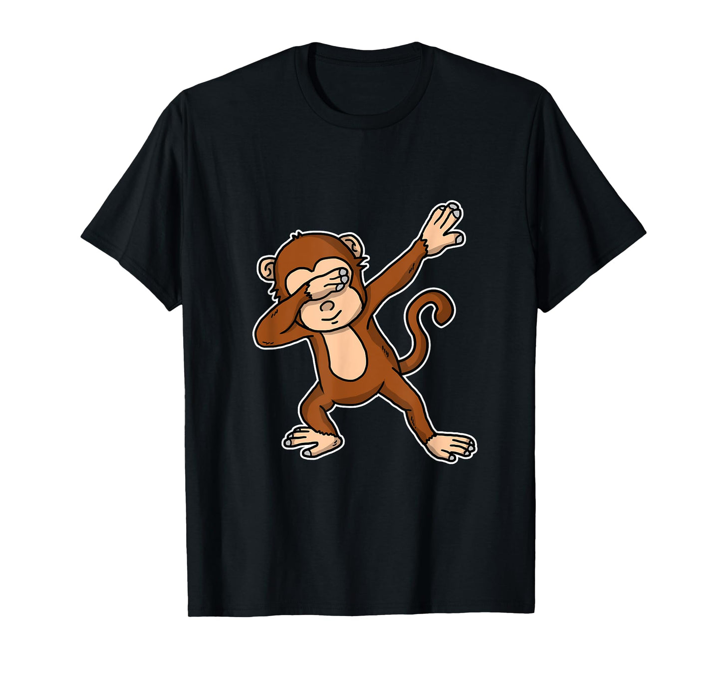 Funny Dabbing Monkey Dab Dance Cool Ape Lover Gift T-Shirt