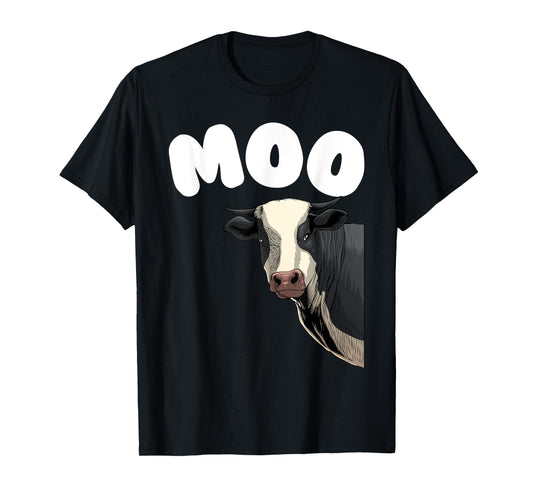 Cool Cow For Men Women Moo Cow Farmer Herd Cows Cattle Lover T-Shirt