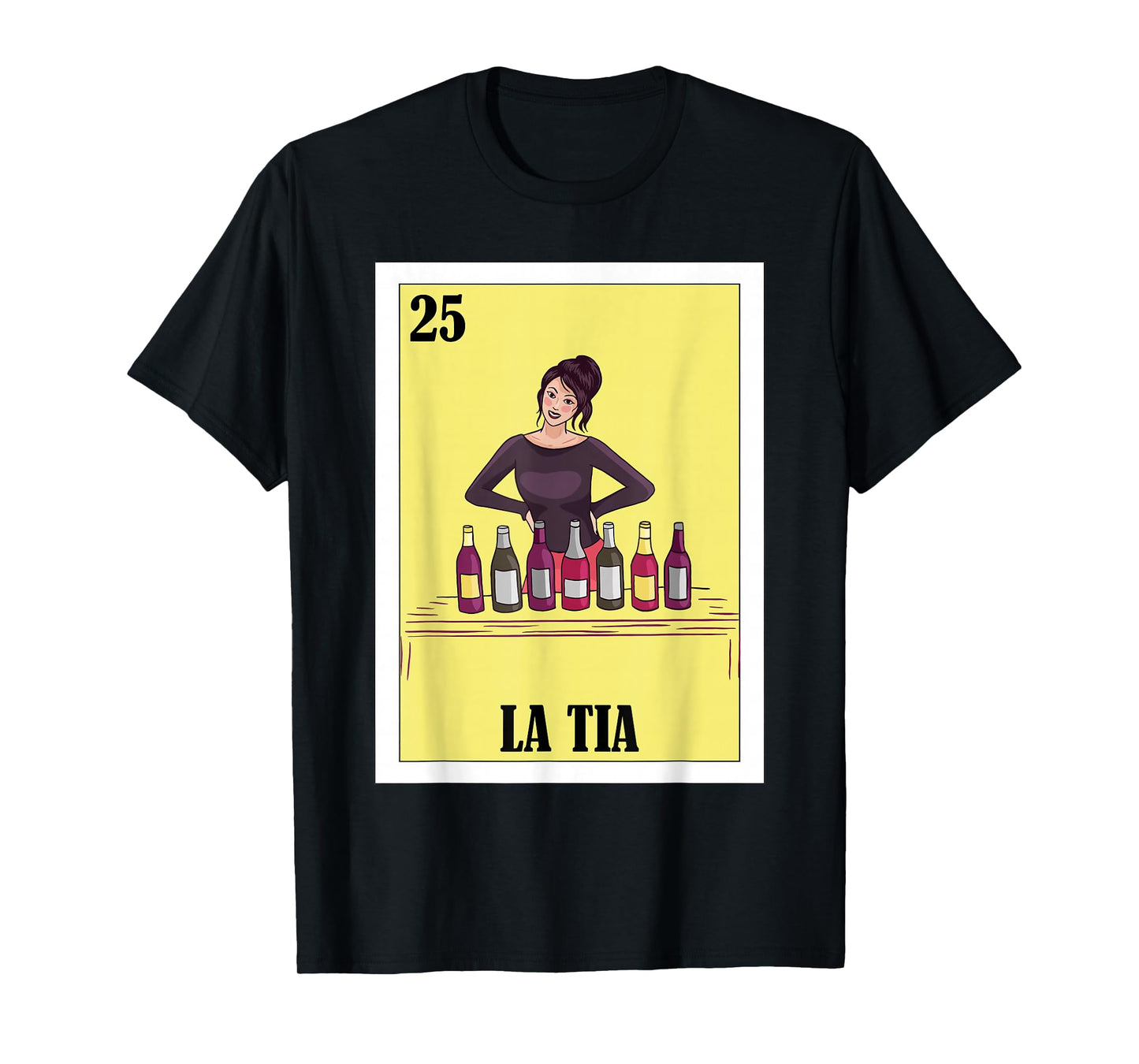 Funny Mexican Design for Aunt - La Tia T-Shirt