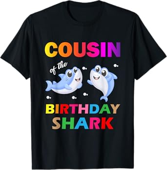 Cousin of The Shark Birthday T-Shirt