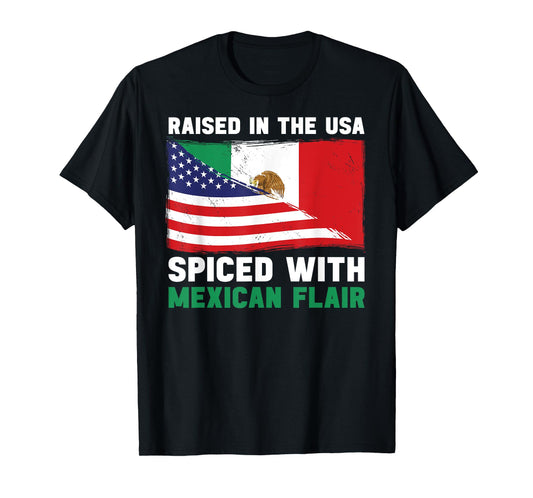 American USA mexican funny mexican american saying T-Shirt