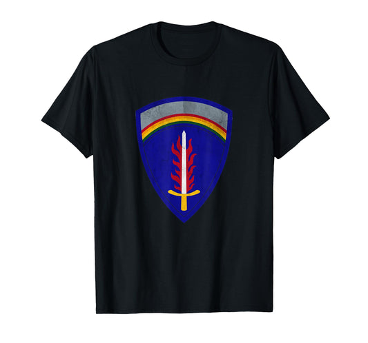 USAREUR-AF Europe and Africa Military Veteran Papa Christmas T-Shirt