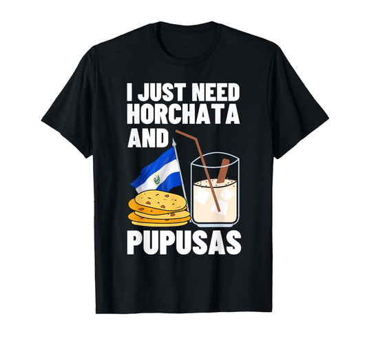 Cute Pupusas Art For Men Women Salvadorian Food Lover T-Shirt