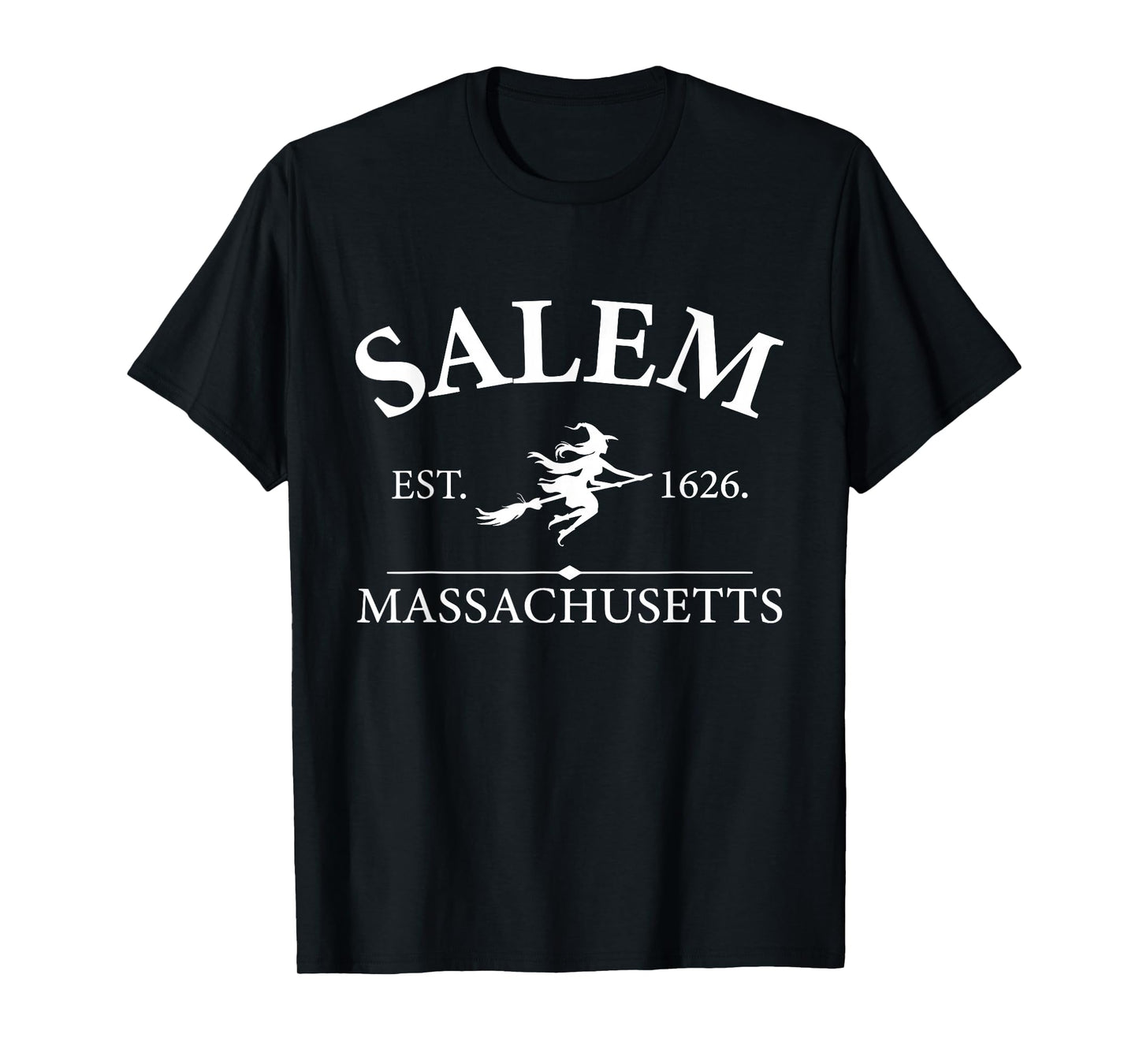 Salem Massachusetts Halloween Salem Witches 1626 Womens Mens T-Shirt