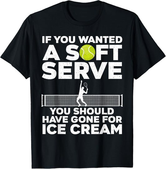 Cool Tennis Novelty For Men Women Boys Girls Tennis Players T-Shirt