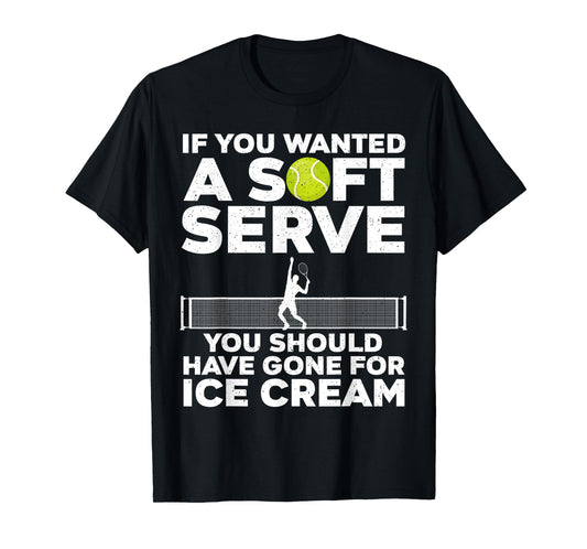 Cool Tennis Novelty For Men Women Boys Girls Tennis Players T-Shirt