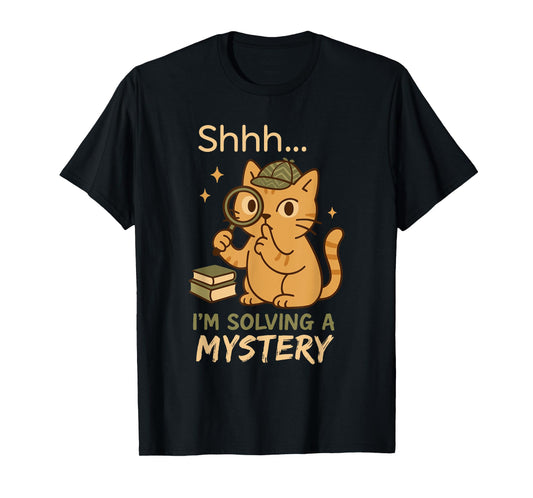 Cozy Crime Club Mystery Reader Bookish Sleuth Gift T-Shirt