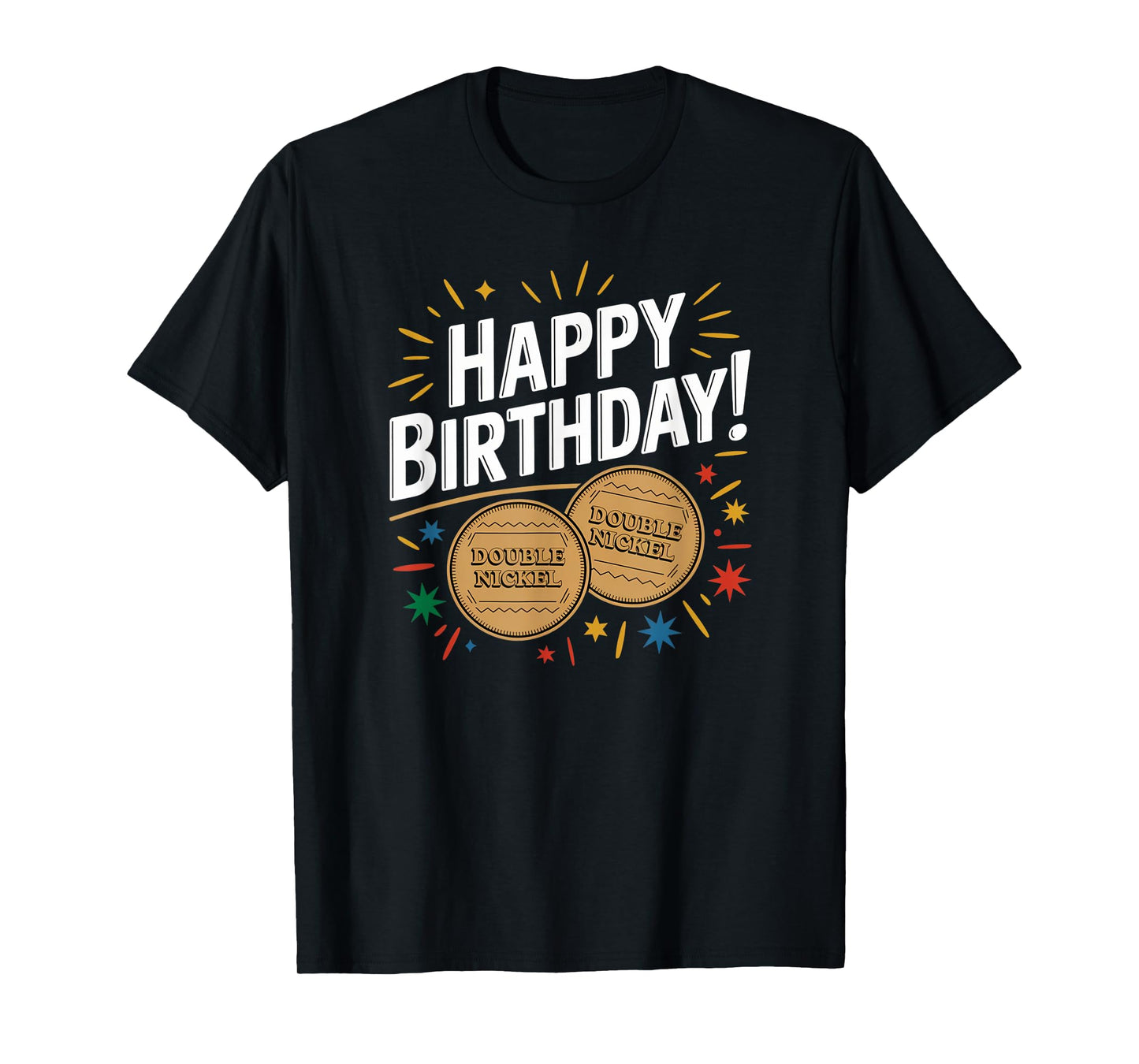 Double Nickel 55th Birthday Born In 1970 T-Shirt