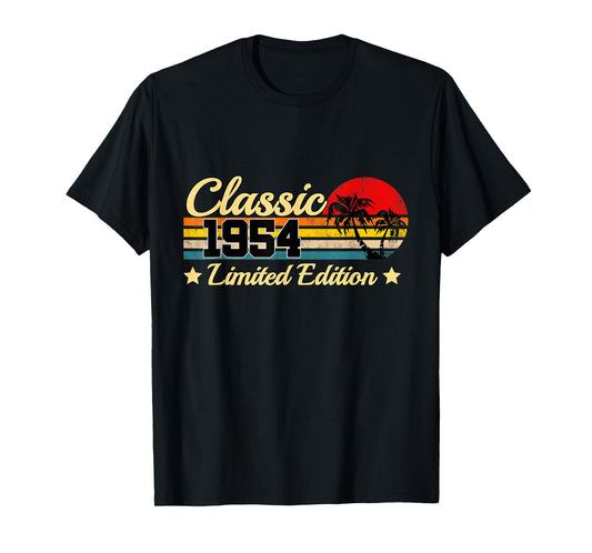 Classic 1954 Limited Edition 70 years Old Gift 70th Birthday T-Shirt