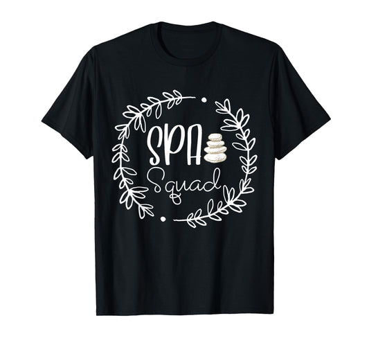 Spa Squad Funny Birthday Girl Party T-Shirt