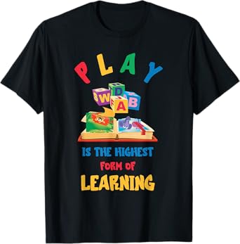 Daycare Provider Play ABC Childcare Teacher Appreciation T-Shirt