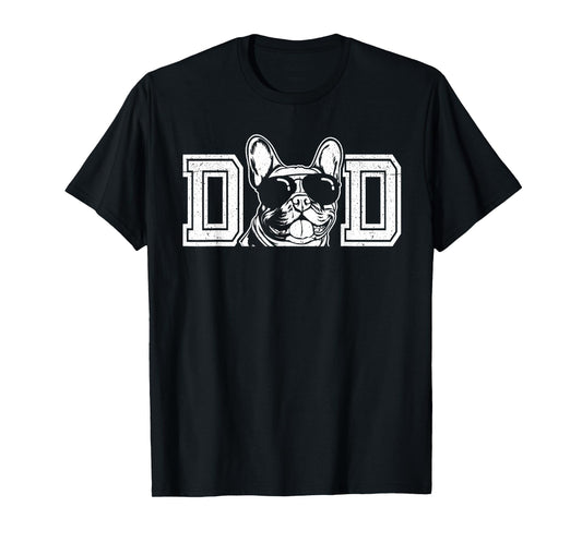 Frenchie Dog Owner For Men French Bulldog Dad Father's Day T-Shirt