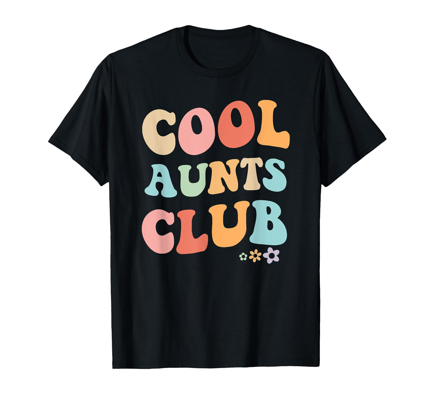 Cool Aunts vintage floral design to auntie from niece T-Shirt