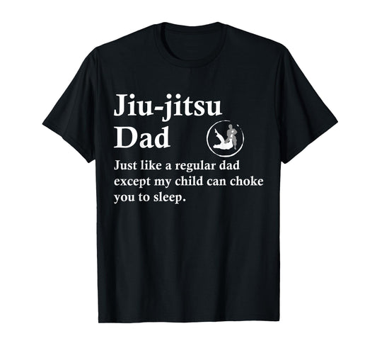 Jiu Jitsu Dad Funny BJJ Definition T-Shirt