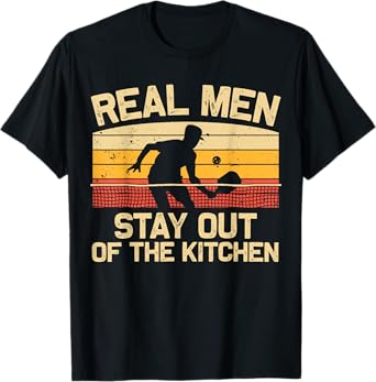 Pickleball Design For Men Boys Pickle Ball Pickleball Lover T-Shirt