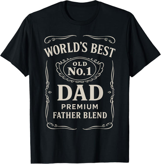 Whiskey Dad Fathers Day T-Shirt