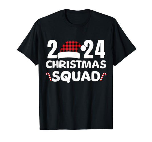 Christmas Squad 2024 Family Group Matching Christmas Xmas T-Shirt