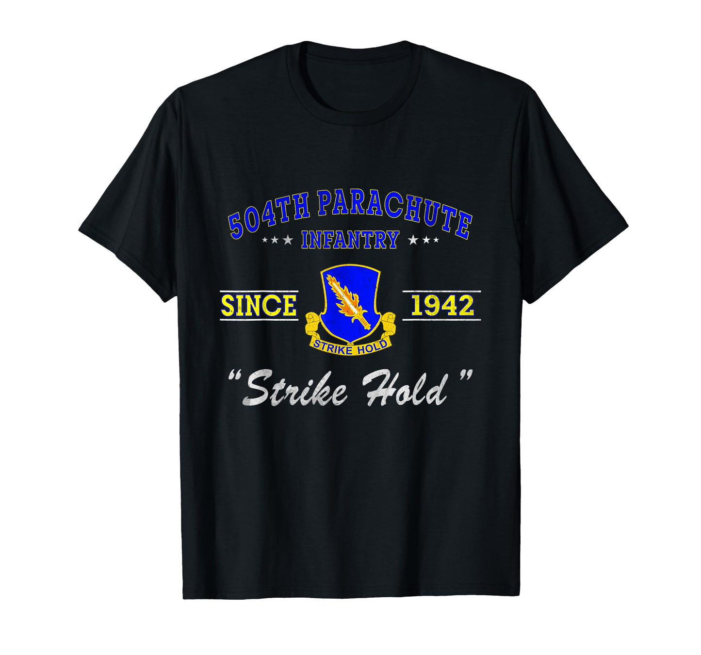 504th Parachute Infantry Regiment Veteran Military T-Shirt
