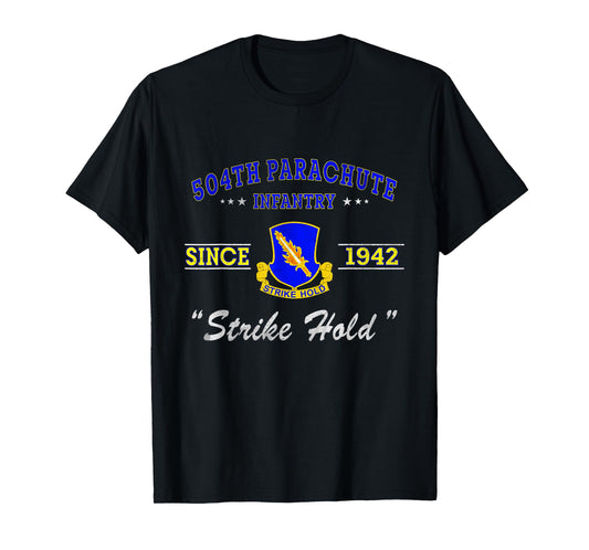 504th Parachute Infantry Regiment Veteran Military T-Shirt