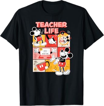 Mickey Mouse - Teacher Life T-Shirt