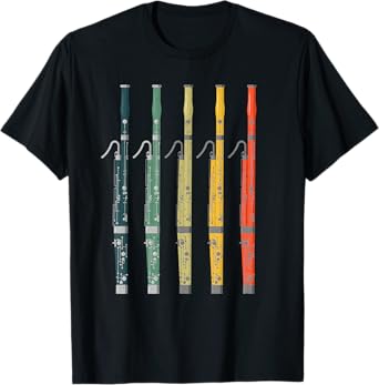 Bassoon Art For Men Women Bassoon Instrument Lovers T-Shirt