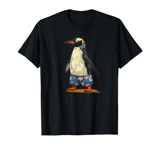 Cool Summer emperor Penguin for Boys and Girls T-Shirt