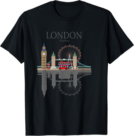 London Souvenir City Vintage British UK Men Women Gift T-Shirt