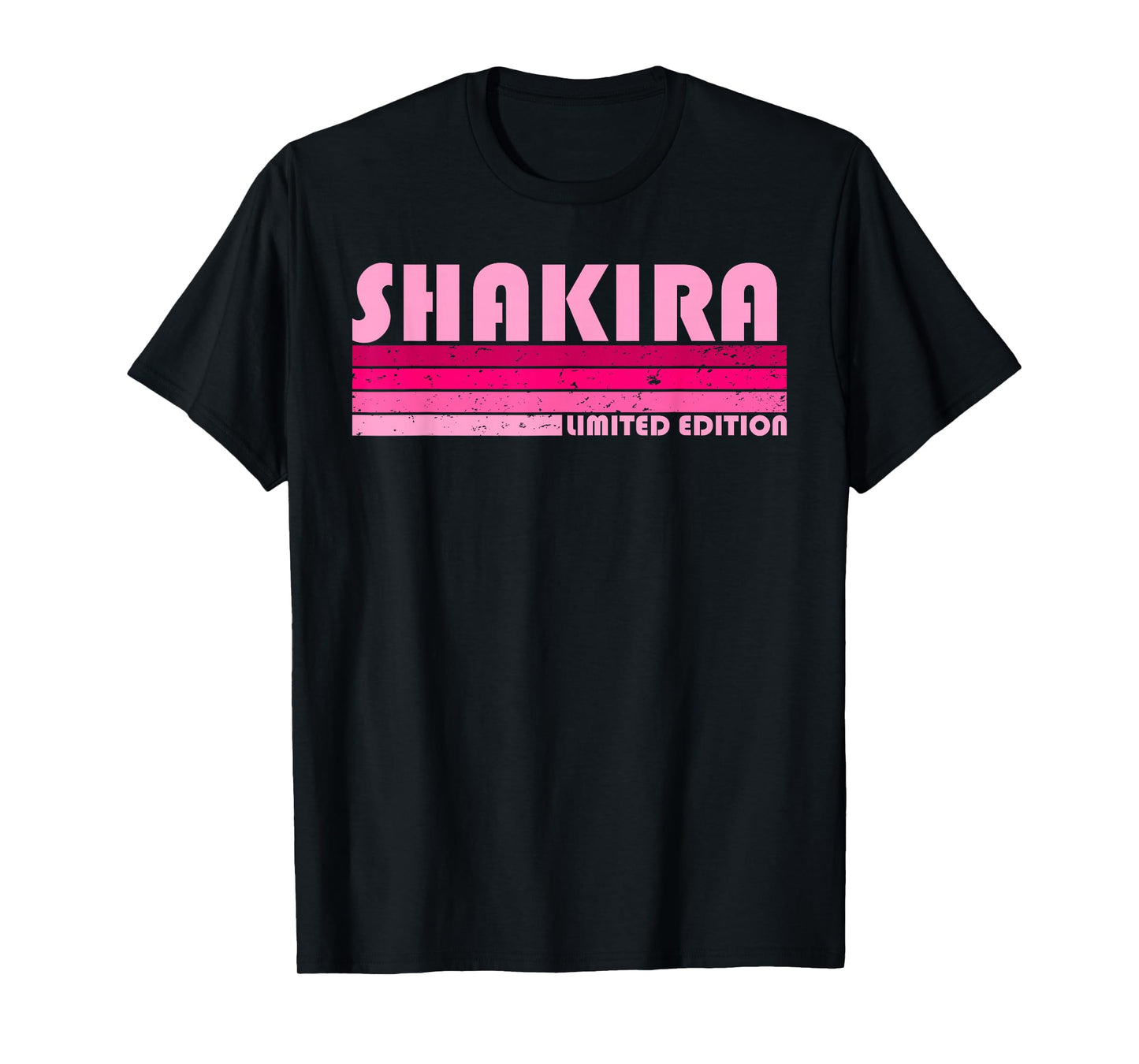SHAKIRA Name Personalized Retro Vintage 80s 90s Birthday T-Shirt