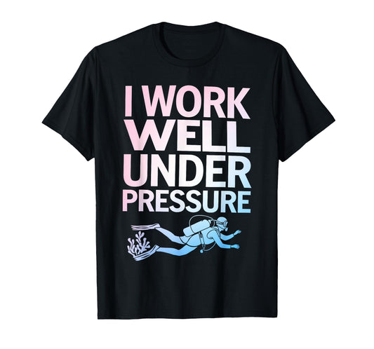 Funny Scuba Diving Art for Men Women Scuba Diver Scuba Lover T-Shirt