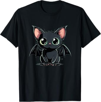 Cute Cat in Bat Costume for Bat Cats Lovers T-Shirt