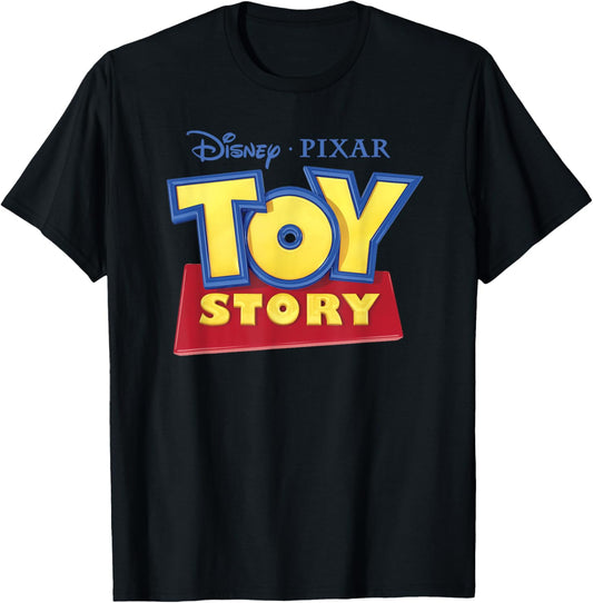 Disney Pixar Toy Story Classic Movie Title Logo T-Shirt