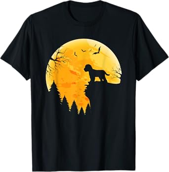 Cockapoo Lovers Halloween Moon T-Shirt