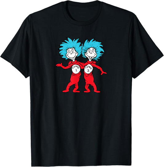 Dr. Seuss Thing 1 Thing 2 Buddies T-Shirt