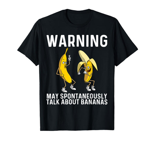 Banana Gift For Men Women Boys Girls Kids Banana Fruit Lover T-Shirt