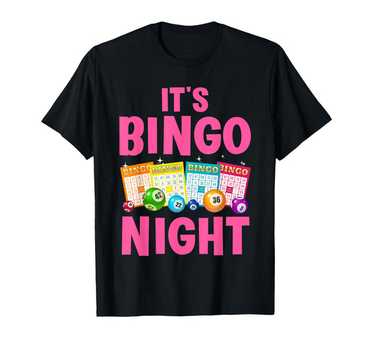 Cool Bingo Night Art For Men Women Bingo Lover Bingo Player T-Shirt
