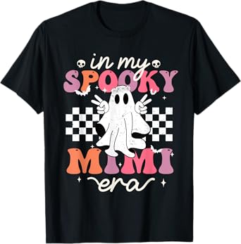 In My Spooky Mimi Era Halloween Groovy Witchy Spooky T-Shirt