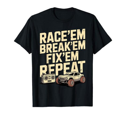 Cool RC Racing Art For Men Women Remote Control RC Car Lover T-Shirt