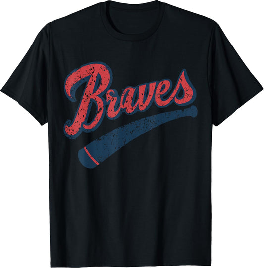 Brave Vintage Retro Last Name Personalized Brave Lover T-Shirt