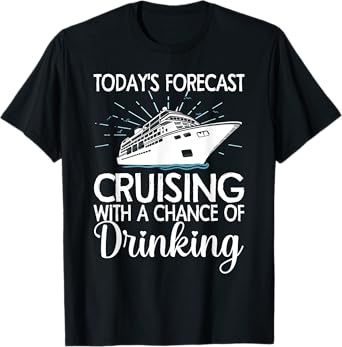 Cool Cruising For Men Women Family Cruise Vacation Lover T-Shirt